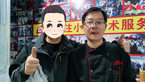 广西老表报名学习凉拌菜
