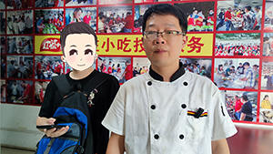 广西帅哥报名学习手撕鸡