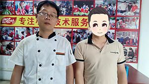 广西帅哥报名学习凉拌菜