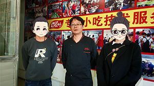 广西帅哥美女学螺蛳粉、煮粉和桂林米粉