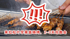 柳州哪里有果酱烧烤培训？红松叶，本地老牌，2~3天包教会！