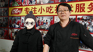 广西美女报名学螺蛳粉、黄焖鸡饭、凉拌粉和猪脚饭