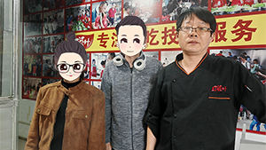 广西帅哥报名学习煎饼果子，美女老学员加学桂林米粉