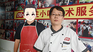 柳州帅哥到红松叶报名学习烧鸭粉