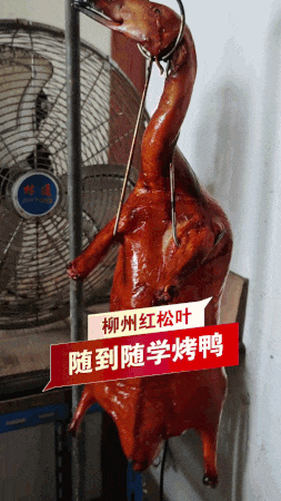 红松叶：脆皮烤鸭培训