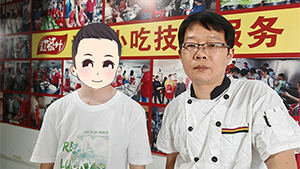 浙江宁波帅哥来红松叶学习柳州螺蛳粉