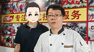 陕西帅哥到红松叶学习正宗柳州螺蛳粉
