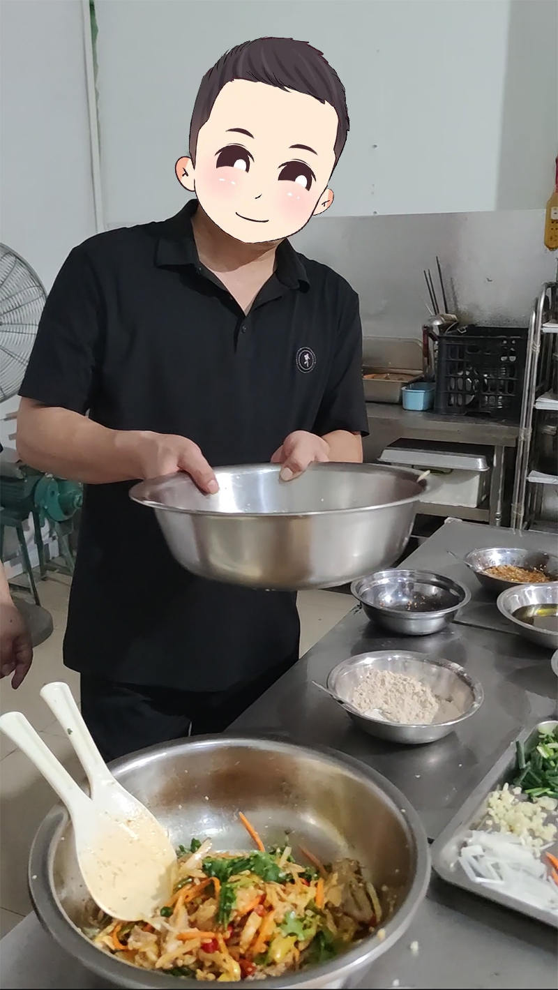 桂林老板到红松叶学柳州手撕鸡