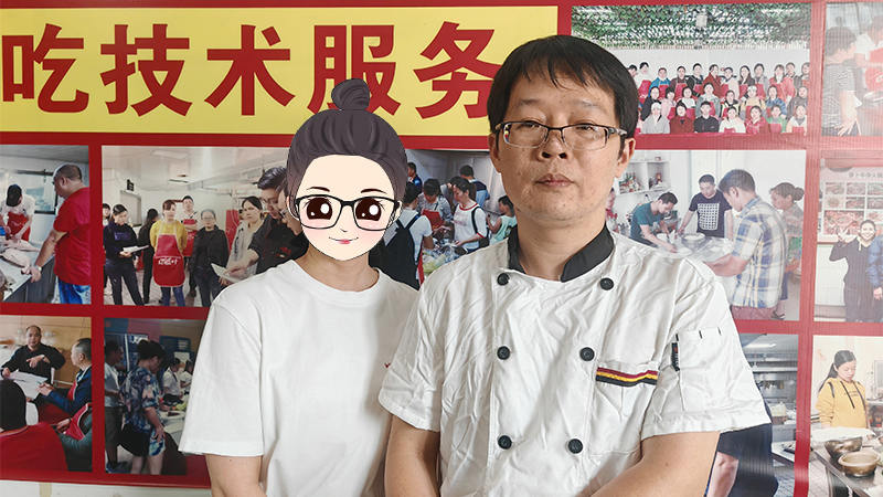 贵港平南美女通过老学员介绍来红松叶学柳州螺蛳粉