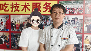 贵港平南美女通过老学员介绍来红松叶学柳州螺蛳粉