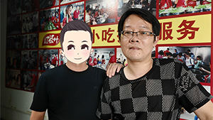 海南三亚帅哥到红松叶学柳州螺蛳粉
