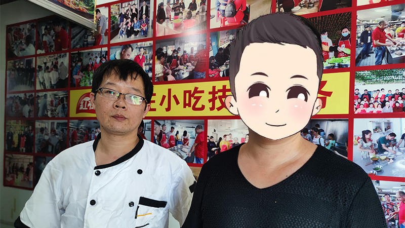 六年回三次,这个柳州老学员只用了两天就把香煎豆腐和烤鸡学会了