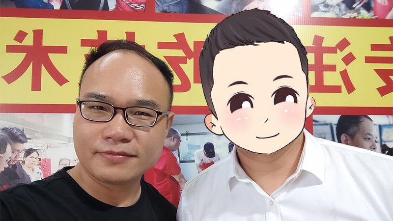 钦州冯总（老学员）再次回红松叶学老友粉