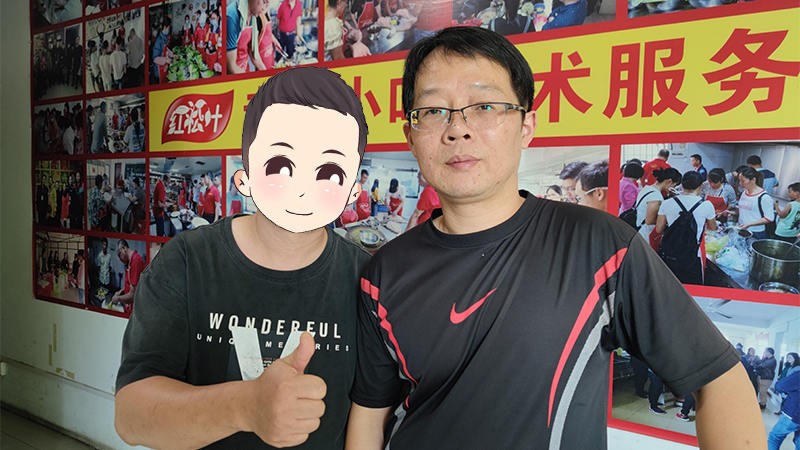 “这个味道稳了!”广东餐饮店罗老板经老学员介绍到红松叶学螺蛳粉