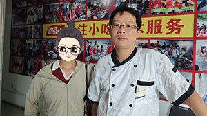 河池老学员介绍小姑，到红松叶学螺蛳粉全套技术